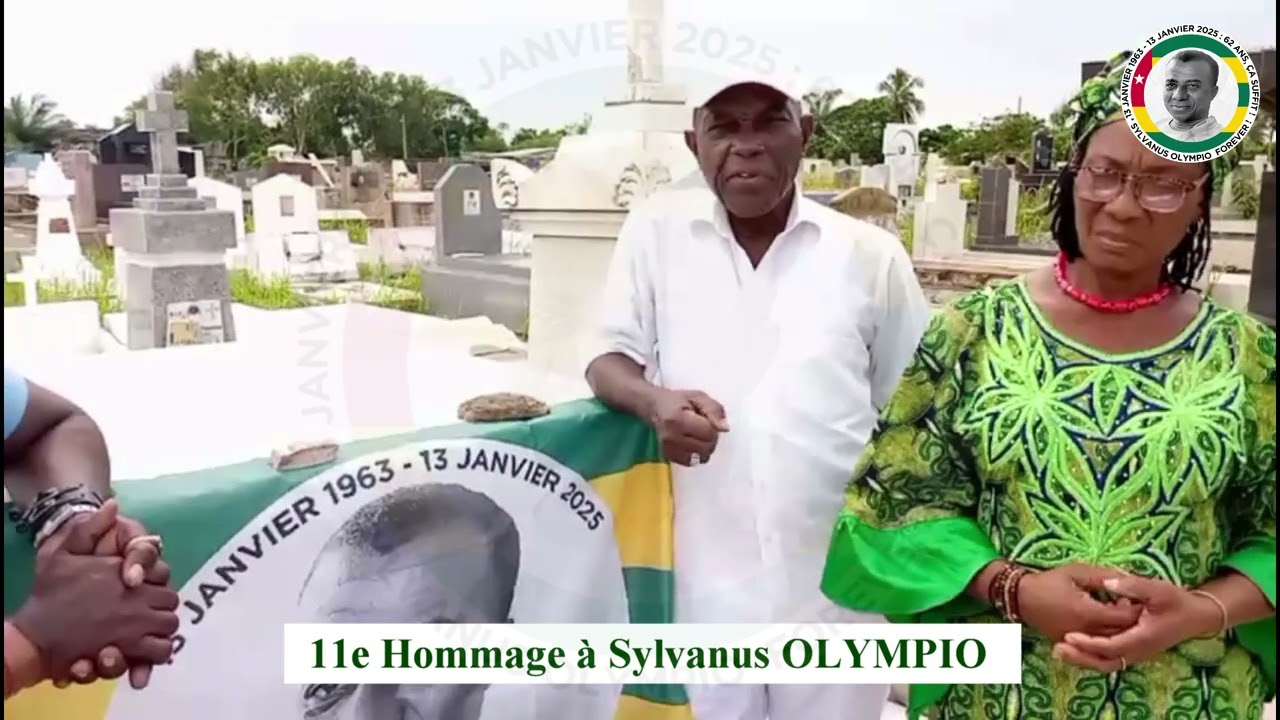 #SylvanusForever 11e Hommage de l&rsquo;année 2025 à Sylvanus OLYMPIO à Agoè-Adjigo