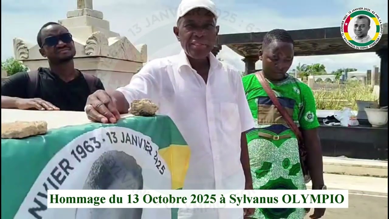 10e Hommage à Sylvanus Olympio et au MO5  à Agoué : Mémoire du 5 Octobre 1990