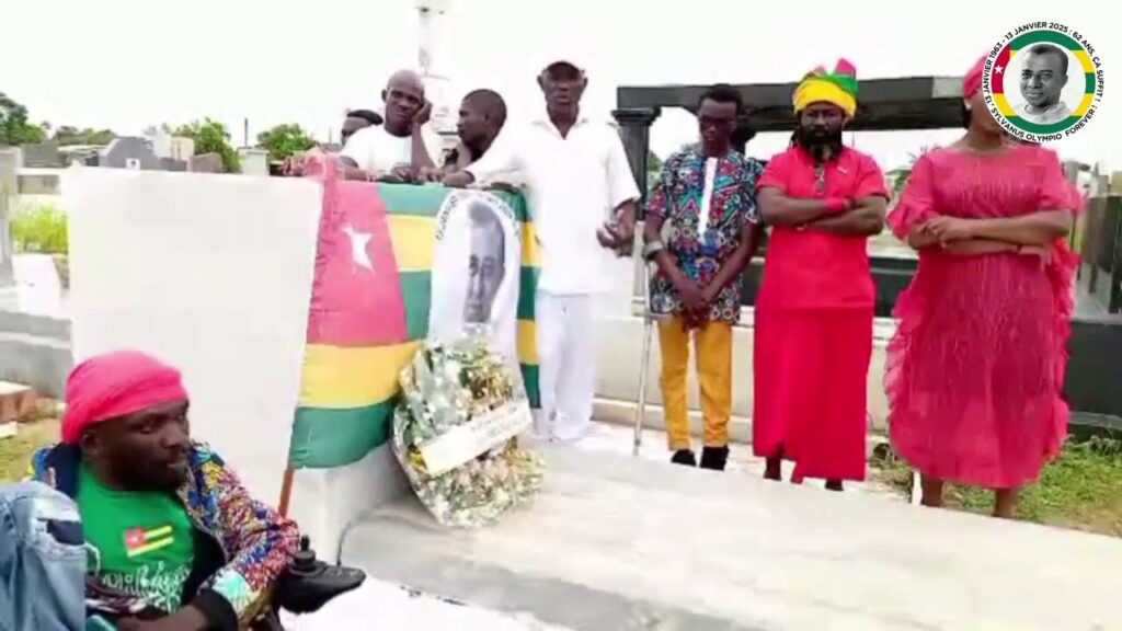 Ce 6 Juin, Sylvanus OLYMPIO a pénétré le corps des Togolais pour qu’ils s’insurgent contre leur sort