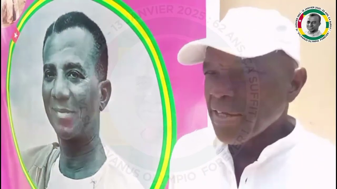123e anniversaire de Sylvanus OLYMPIO: Hommage devant sa résidence à Lomé
