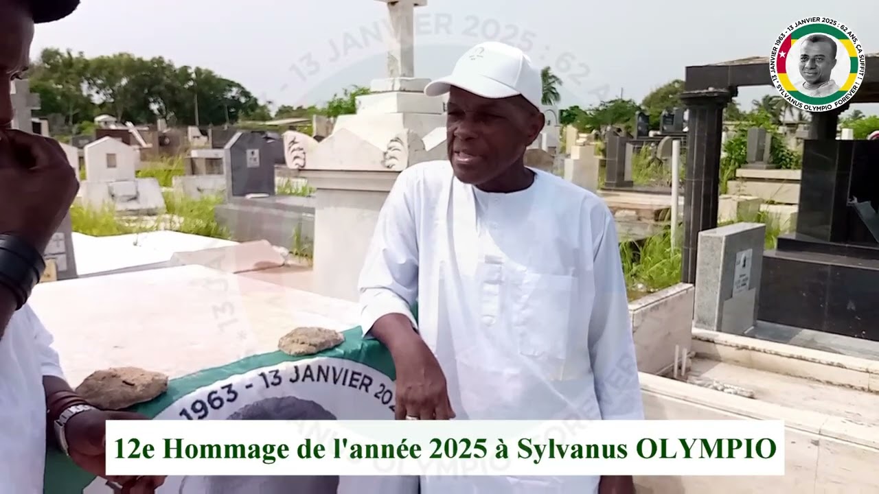 12e Hommage de l’année 2025 à Sylvanus OLYMPIO à Agoè-Adjigo