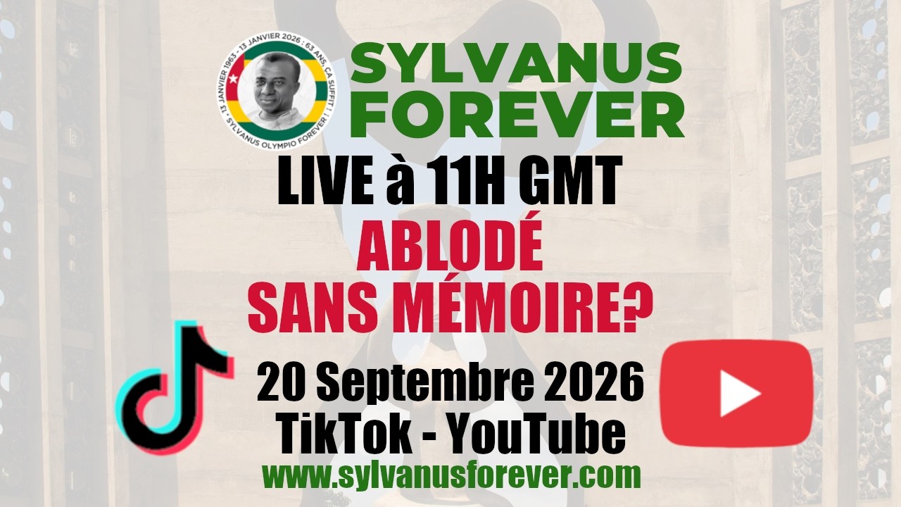 LIVE – #TOGO : ABLODÉ sans mémoire?